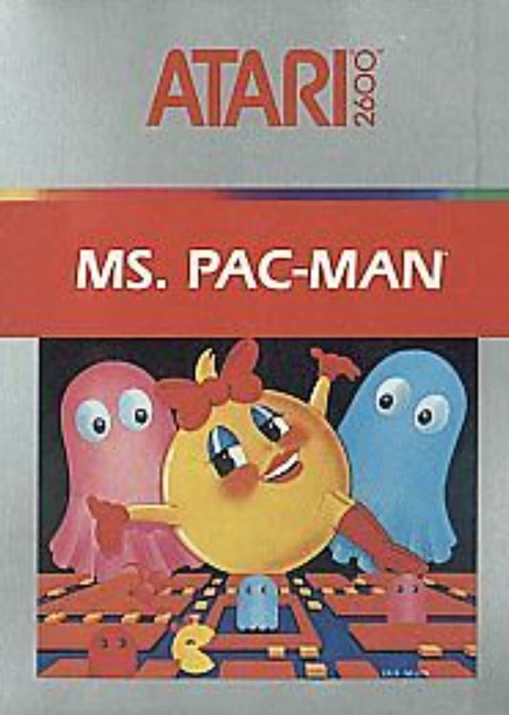 ms pac man atari 2600 - Atari Ms. PacMan